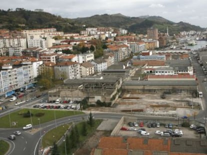 Imagen que presentaba la zona de La Herrera, en Pasaia, cuando se creó Jaizkibia en 2006.