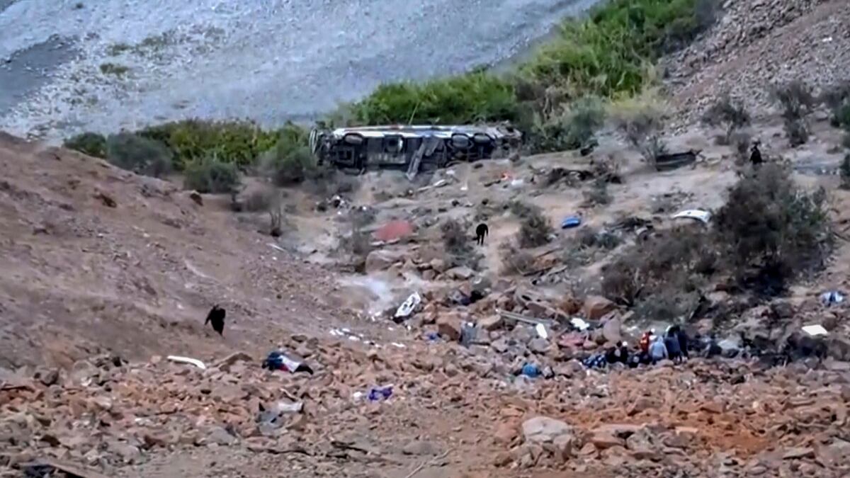 El accidente de un autobús deja 37 muertos y una veintena de heridos en Perú  
