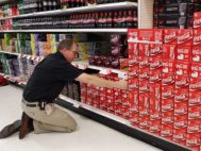 Coca Cola en un supermercado