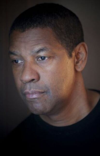 Denzel Washington, en Madrid.