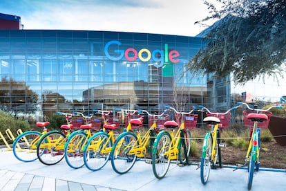 Sede de Google en Mountain View (Estados Unidos).