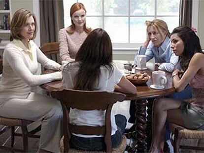 Una imagen del estreno de <i>Desperate housewives.</i>