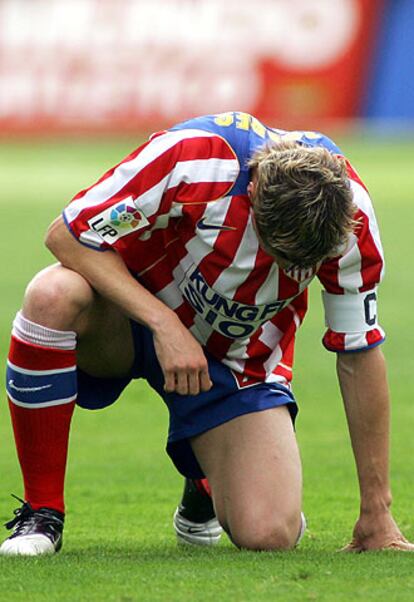 Fernando Torres, abatido.