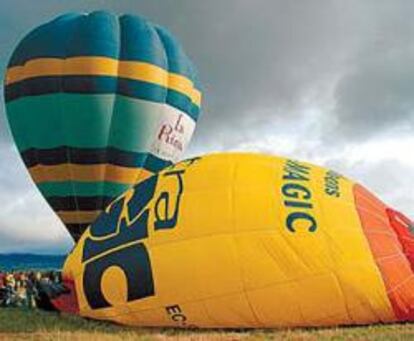 Globos de hace dos siglos para promocionar el Rioja