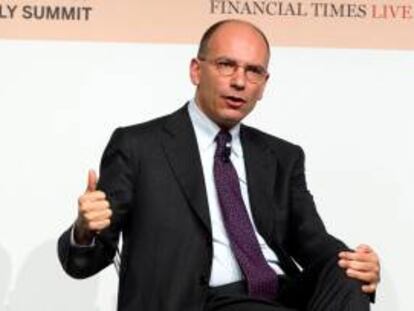 El primer ministro italiano, Enrico Letta. EFE/Archivo