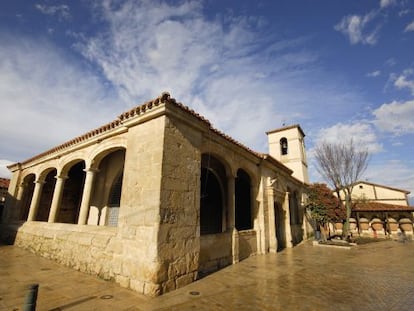 La iglesia de San Pedro Apostol, en Torremocha de Jarama.