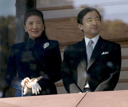Masako y su marido, Naruhito, en enero de 2010.