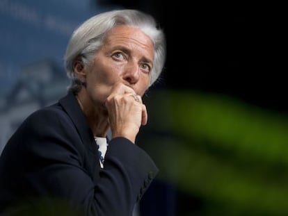 Christine Lagarde, no último mês de julho.