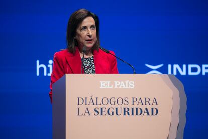 Margarita Robles, ministra de Defensa de España.