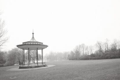 Quiosco de Regent´s Park donde está grabado el vídeoclip 'Typical Girls'.