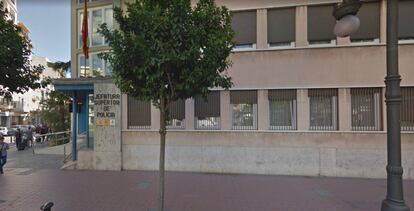 Sede de la Jefatura Suprior de Policía en Valencia.