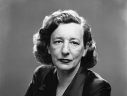 La escritora Lillian Hellman.