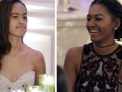 El debú de Malia y Sasha Obama