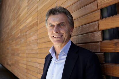 Mauricio Macri, prefeito de Buenos Aires e candidato de centro-direita.