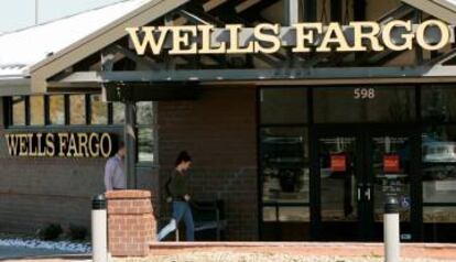 Sucursal bancaria de Wells Fargo en Denver, Colorado.