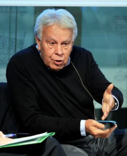 El expresidente Felipe González.