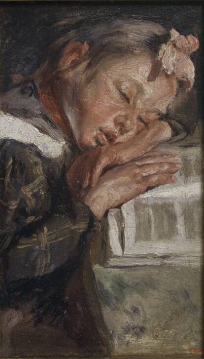 'Nena dormint', de Francesc Gimeno.