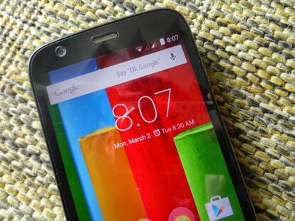 Motorola ya prueba la nueva versión Android 5.1 en su Moto G