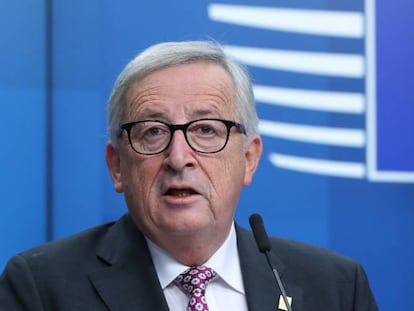 El presidente de la Comisión Europea, Jean-Claude Juncker. 
