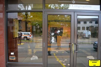 Tree of Life synagogue building in Pittsburgh