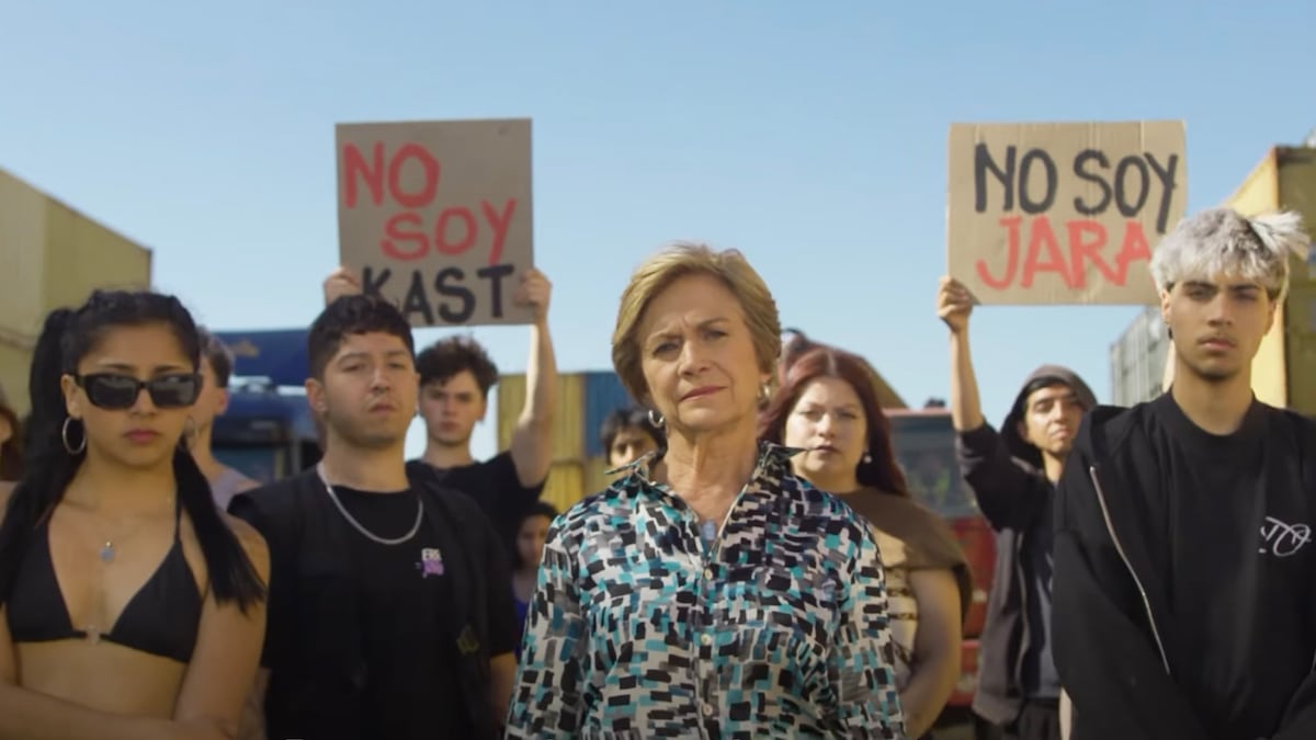 El rap de Matthei critica a izquierda y republicanos, provoca indignación en Kast