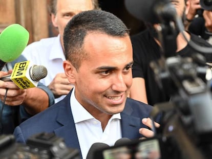 Luigi Di Maio, este miércoles en Roma.