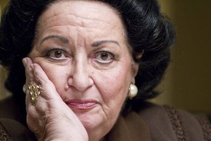 Montserrat Caballé en una imatge d'arxiu.