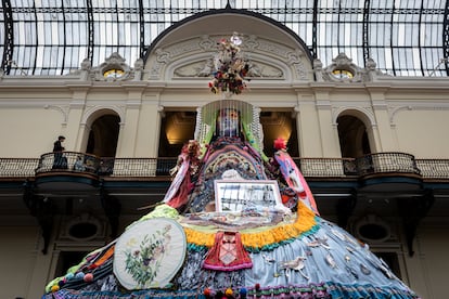 La obra “Mamita montaña”.
