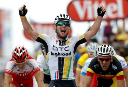 Mark Cavendish gana la 5ª etapa del Tour 2011.