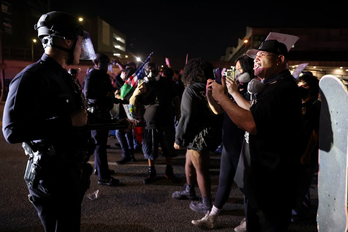 New state bill proposals seek to protect the rights of those who monitor and protest against ICE