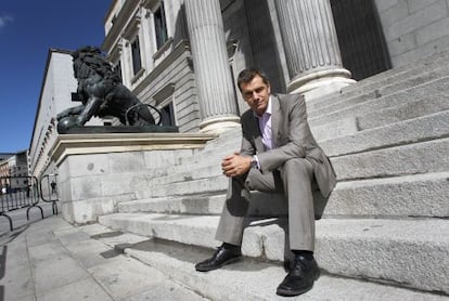 Toni Cant&oacute;, en el Congreso, el pasado mi&eacute;rcoles. 