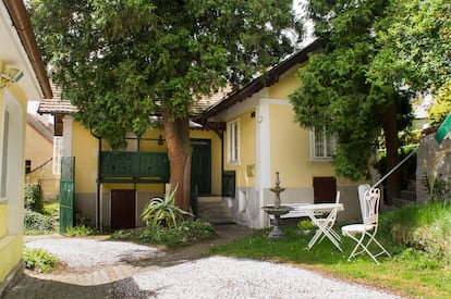 La casa natal de Josef Suk, convertida en un memorial, en Krecovice.