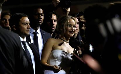 Jennifer Lawrence, el pasado 15 de diciembre en el estreno de 'Passengers' en Los Ángeles.