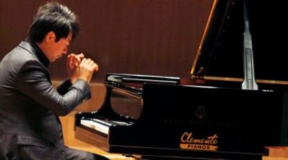 Lang Lang, en el Palau de la Música de Valencia.