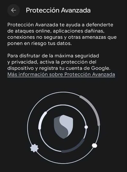 Uso de la protección avanzada en el Pixel 10a