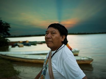 Davi Kopenawa Yanomami, en Roraima.