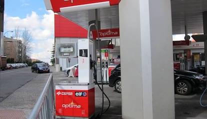 Gasolinera de Cepsa.