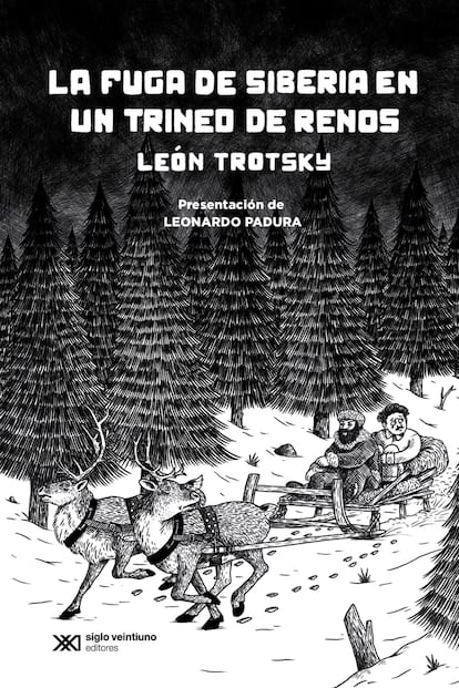 Portada del libro 'La fuga de Siberia en un trineo de renos'.