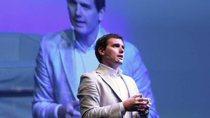 Albert Rivera, líder de Ciudadanos, en una imagen de archivo.