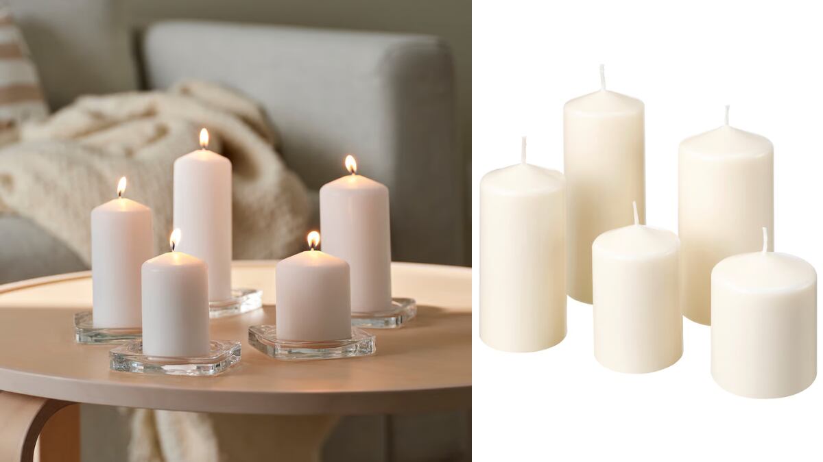 Lote de velas FENOMEN. 