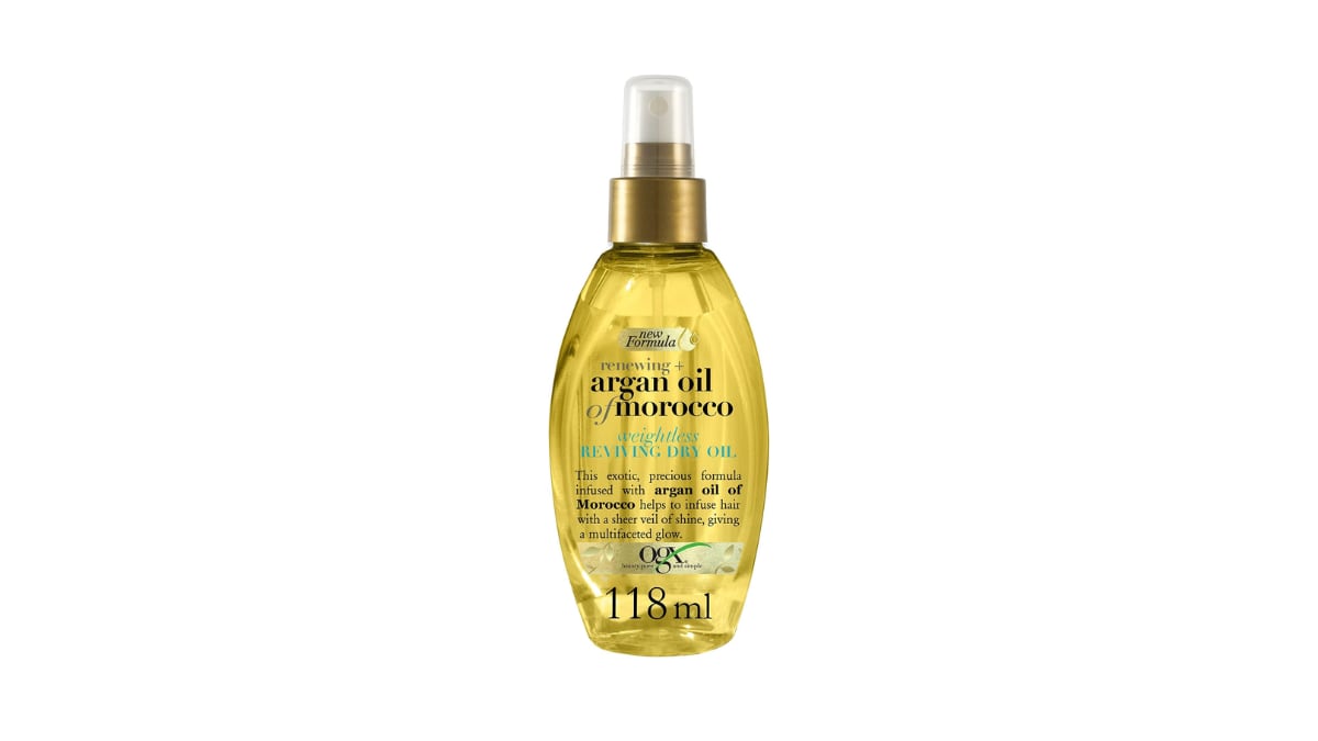 OGX Renewing + Argan Oil of Morocco.