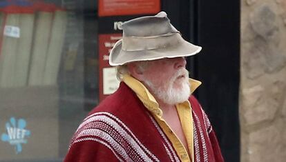 Nick Nolte haciendo la compra en Malibú el pasado domingo.