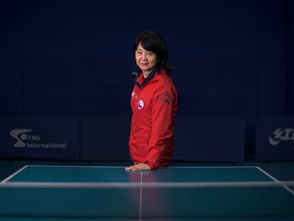 Tania Zeng, en la sede del Comité Olímpico de Chile, el día 21 de junio de 2024.