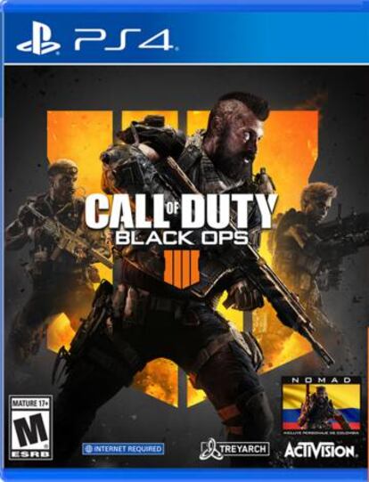 Portada de 'Call of duty. Black ops IV' para PlayStation 4.