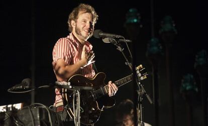 Justin Vernon, de Bon Iver, en el Poble Espanyol.