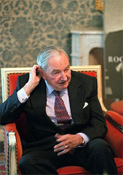 David Rockefeller.