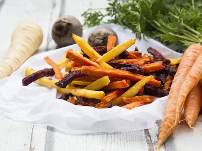 ¿Las verduras fritas cuentan como vegetales?