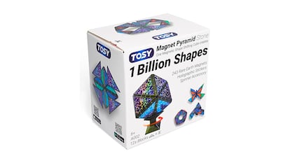 Presentes por 8 anos em fundo branco.