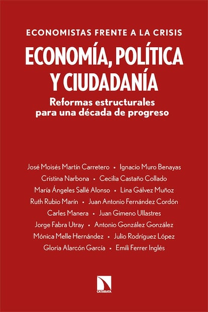 Portada de 'Economía, política y ciudadanía'.