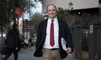 Miquel Iceta, líder del PSC.